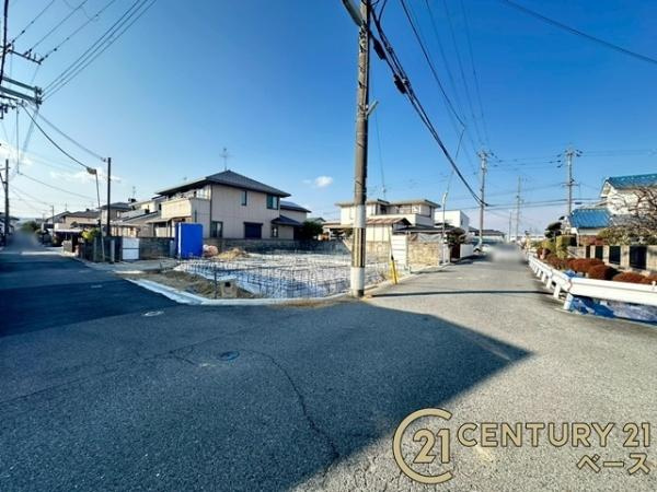リーブルガーデン下三橋町 ２号棟 ／新築一戸建の前面道路含む現地写真|■現地撮影写真■