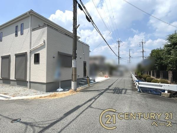リーブルガーデン下三橋町 ２号棟 ／新築一戸建の前面道路含む現地写真|■現地撮影写真■