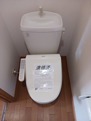 合志市須屋のアパートのトイレ|トイレも気になるポイント