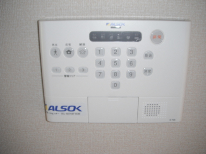 Ｄ－ｒｏｏｍ島西のセキュリティ|ＡＬＳＯＫホームセキュリティ搭載で安心です