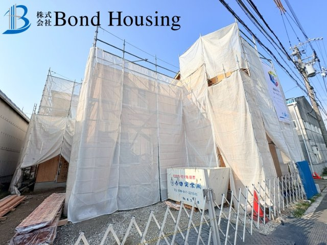 山電東二見徒歩10分　駐車２台　魚住町西岡 A号地 新築戸建の駐車場