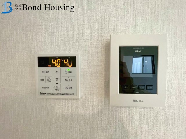 WIC付　駐車２台　魚住町西岡 　D号地 新築戸建の防犯設備