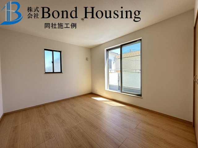 パントリー付　駐車２台　魚住町西岡 C号地 新築戸建の洋室