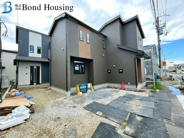 全室南向き　駐車２台　魚住町西岡 B号地 新築戸建の外観