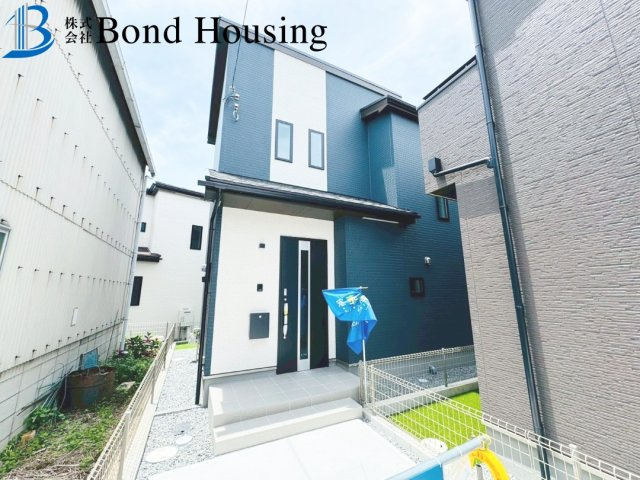 全室南向き　駐車２台　魚住町西岡 B号地 新築戸建の外観