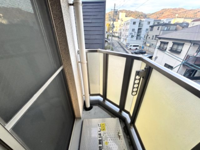 クラウンシティ本山のバルコニー