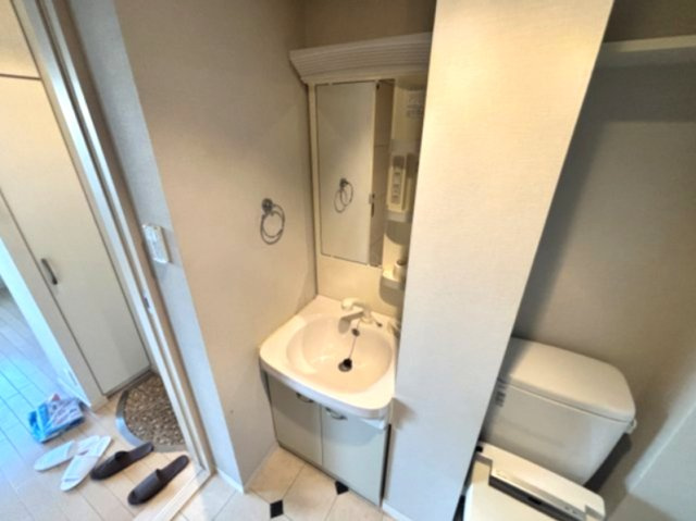 クラウンシティ本山の独立洗面台