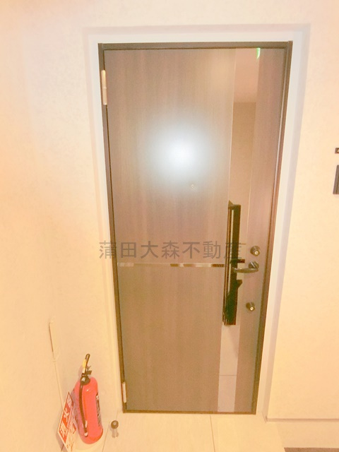 ラフィスタ鵜の木の玄関