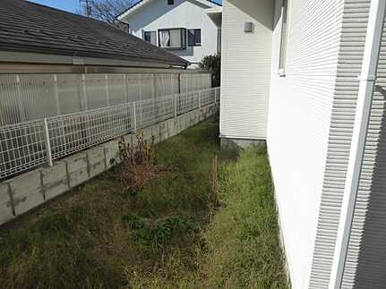 広島市安佐北区三入２丁目　中古一戸建て(全2棟)の庭