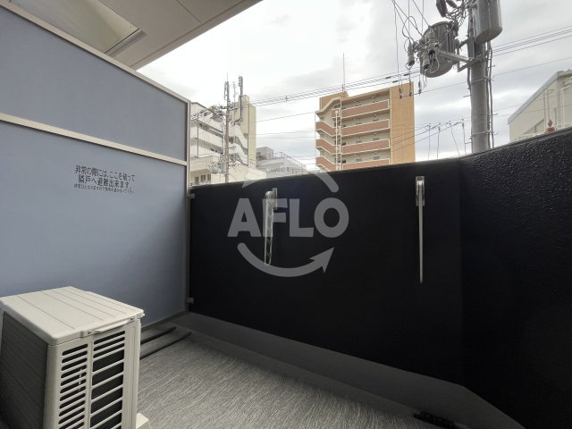 ファーストフィオーレ北大阪リアンのバルコニー|ファーストフィオーレ北大阪リアン　バルコニー