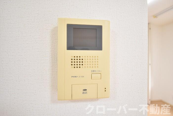 サンハイツ大麻Ｂのセキュリティ|モニタ付インターホン