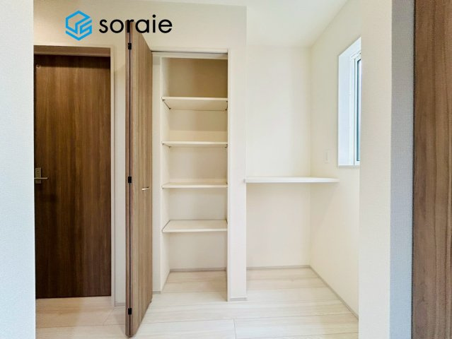 所沢市下富　新築戸建の収納|2/24　撮影