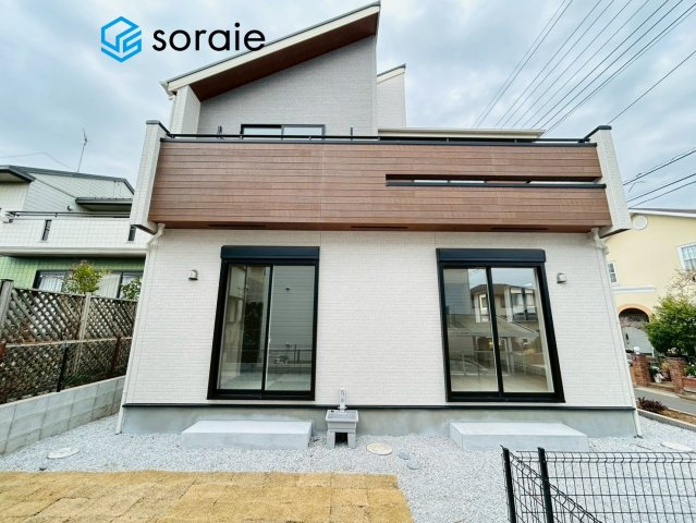 所沢市下富　新築戸建の外観|2/24　撮影