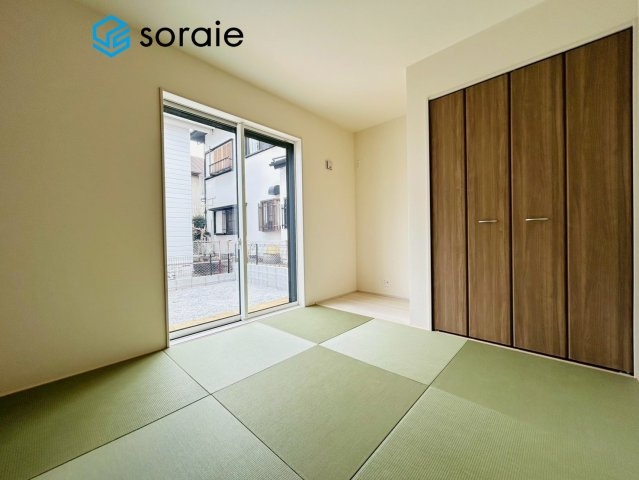 所沢市下富　新築戸建の和室|2/24　撮影