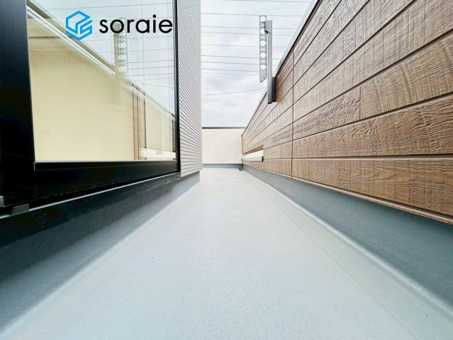 所沢市下富　新築戸建のバルコニー|2/24　撮影