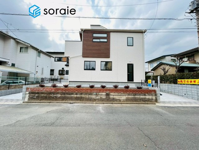 所沢市下富　新築戸建の外観|2/24　撮影