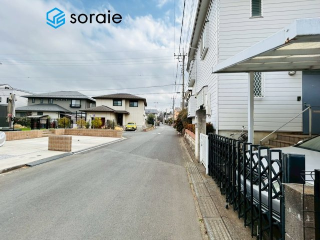 所沢市下富　新築戸建の前面道路含む現地写真|2/24　撮影