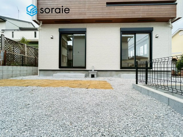 所沢市下富　新築戸建の庭|2/24　撮影