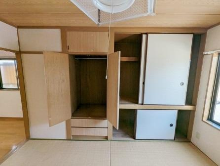 美和ハイツの収納