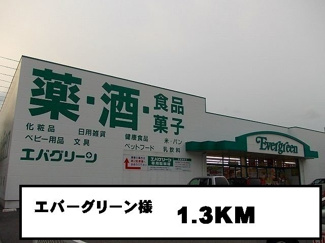 【周辺】 | リヴィエールⅡ | エバーグリーン様まで1300m