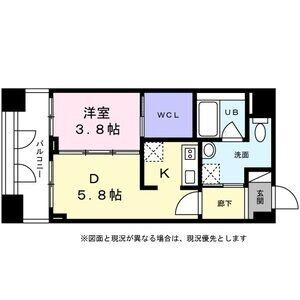 KDX千早レジデンスの間取り