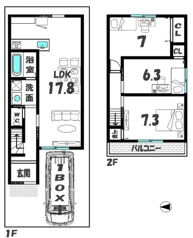 【間取り】 | K41338-翔鸞