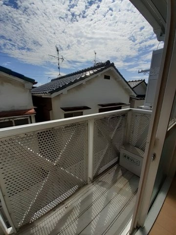 フレグランス高取山のバルコニー