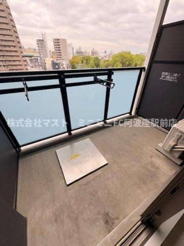 ソルテラスOSAKA弁天町クレアストのバルコニー