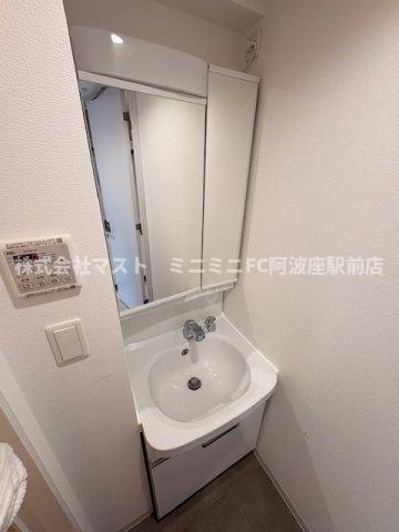 ソルテラスOSAKA弁天町クレアストの洗面所