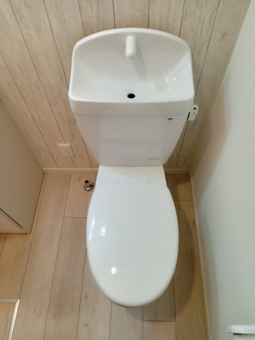 川崎市多摩区西生田５丁目のアパートのトイレ