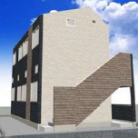 Fine Residence N17の外観パース