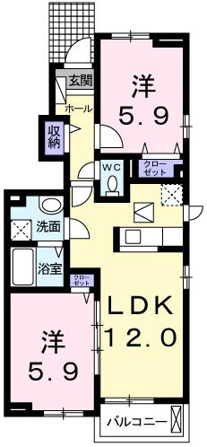 サンコート南新町の間取り
