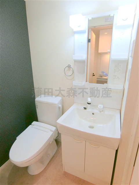 ルノン天空橋の洗面所|独立洗面台！