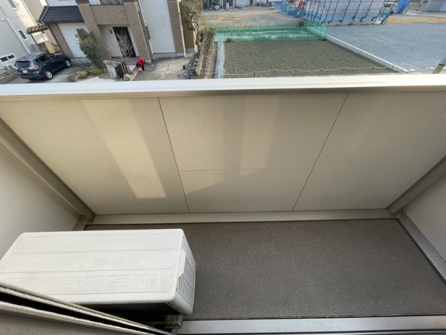 ウィル山崎のバルコニー