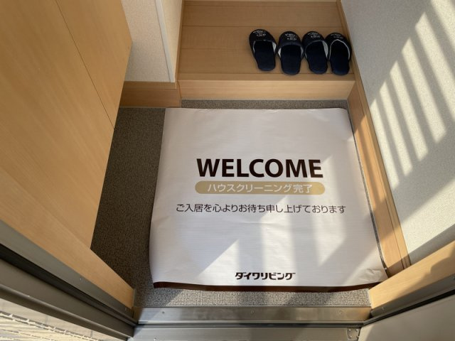 ウィル山崎の玄関