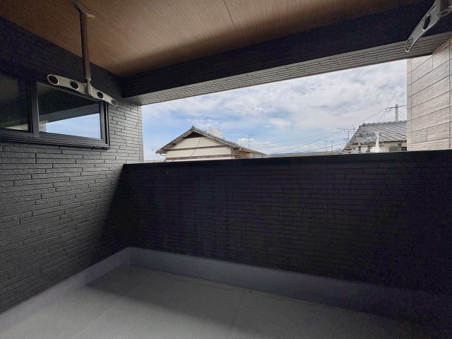 久留米市東櫛原町　2号地のバルコニー