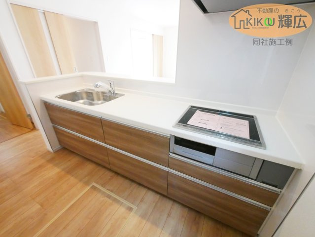 【キッチン】 | 加古川市野口町北野2期（全1棟）新築 | 同社施工例です。