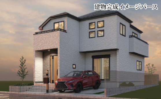 【外観パース】 | 加古川市野口町北野2期（全1棟）新築