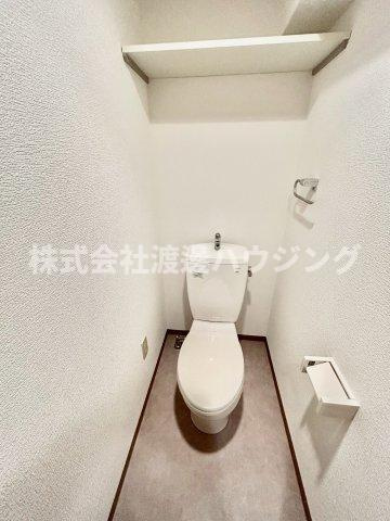 ユカミハイツ江坂のトイレ