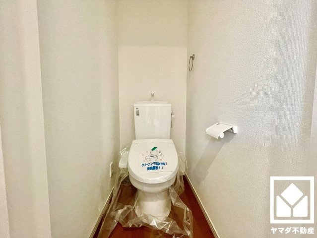 宇治市広野町丸山　１期のトイレ|12月22日　現地写真更新