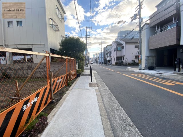 大阪市都島区都島本通5丁目の前面道路含む現地写真