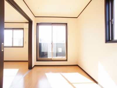 【寝室】 | コスモスⅡ | 日当たり良好な南側洋間です♪