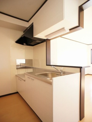 【キッチン】 | コスモスⅡ | 会話をしながらお料理できる対面キッチンです♪