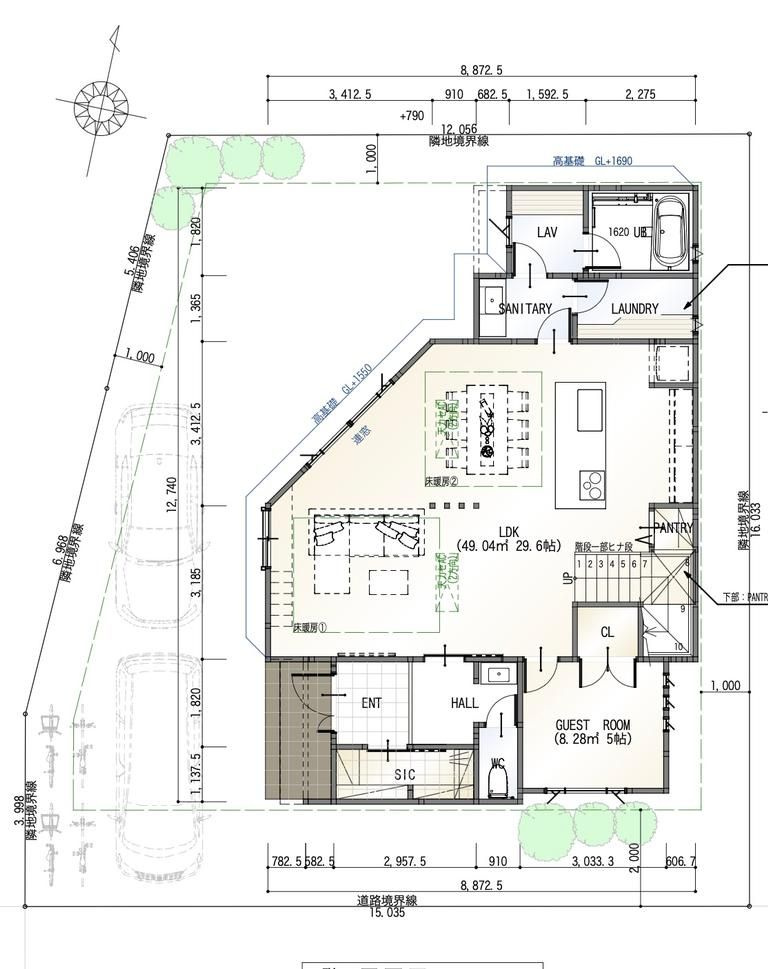 横浜市中区本牧和田　売地