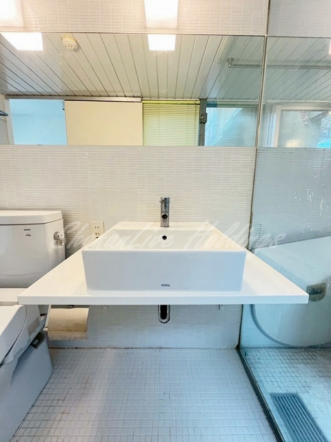 杜山邸の洗面所