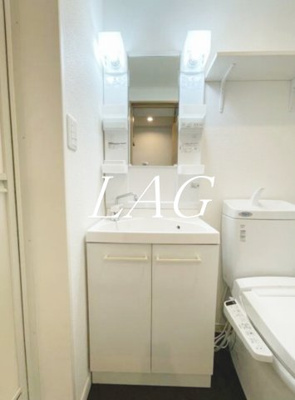 【洗面所】 | ルクール氷川台 | 独立洗面台です。