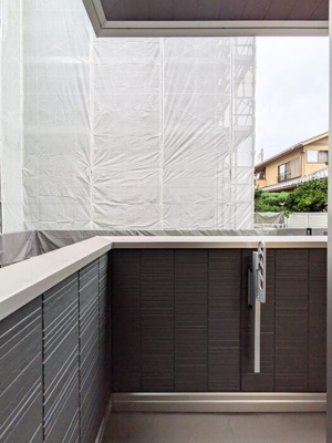 【バルコニー】 | D-RESIDENCE東田町 | バルコニーからの眺めを楽しみながら食事をしませんか