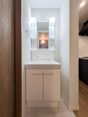 Cassolo北越谷Ⅰの洗面所