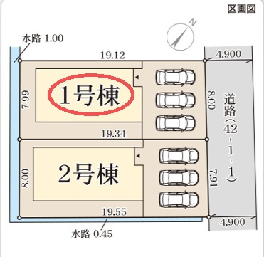 【区画図】 | リーブルガーデン加東市多井田３期 | 区画図