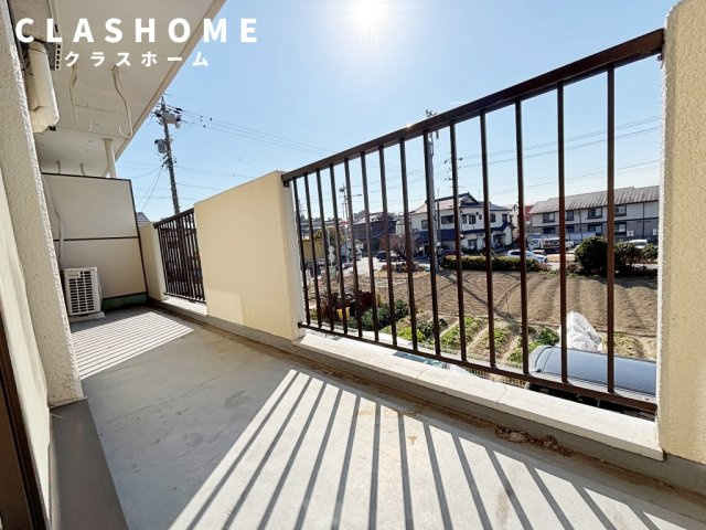 ファミール八幡　　刈谷市近郊の賃貸はクラスホーム刈谷店のバルコニー